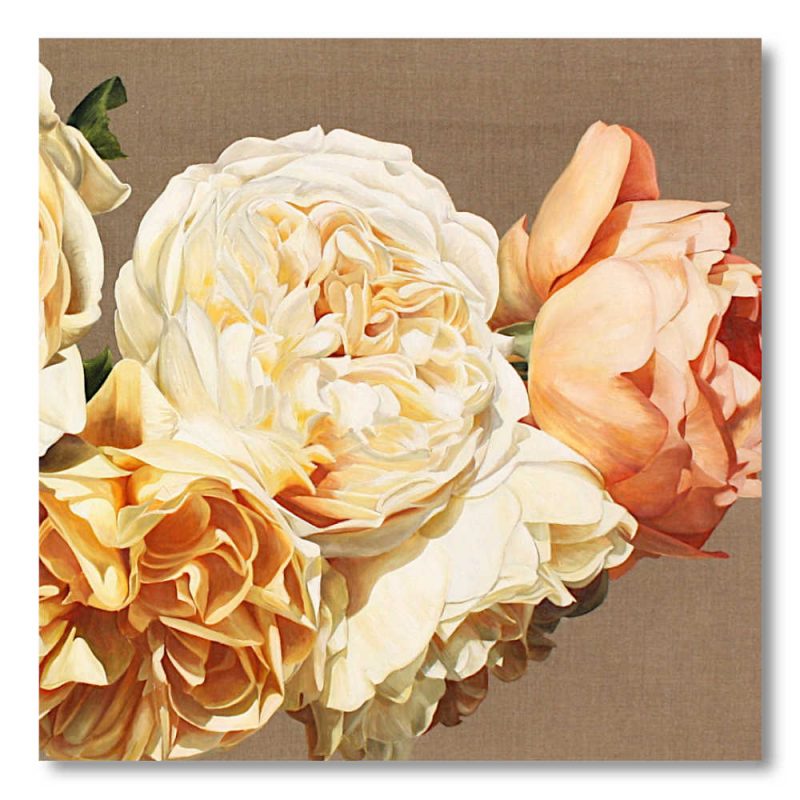 Greetings Card  - Butter folds in Linen
