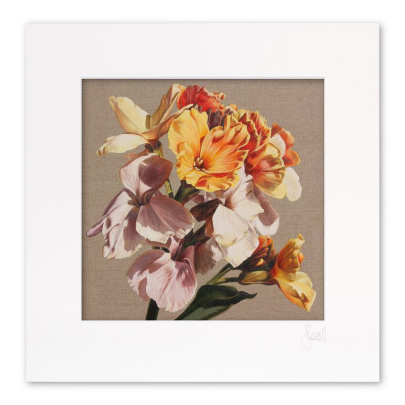 Mounted Print - Paper Flowers - Image 2
