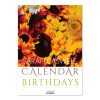 Front cover page image of Sarah Caswell floral art birthdays calendar
