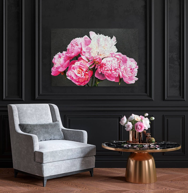Pink Peonies - Image 3
